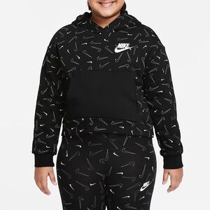 Nike Sportswear
Big Kids' (Girls') Printed Fleece Hoodie (Extended Size)